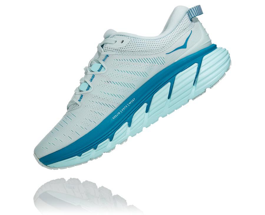 Hoka Australia One One Gaviota 3 - Womens Running Shoes Blue - KCLSZ-2894